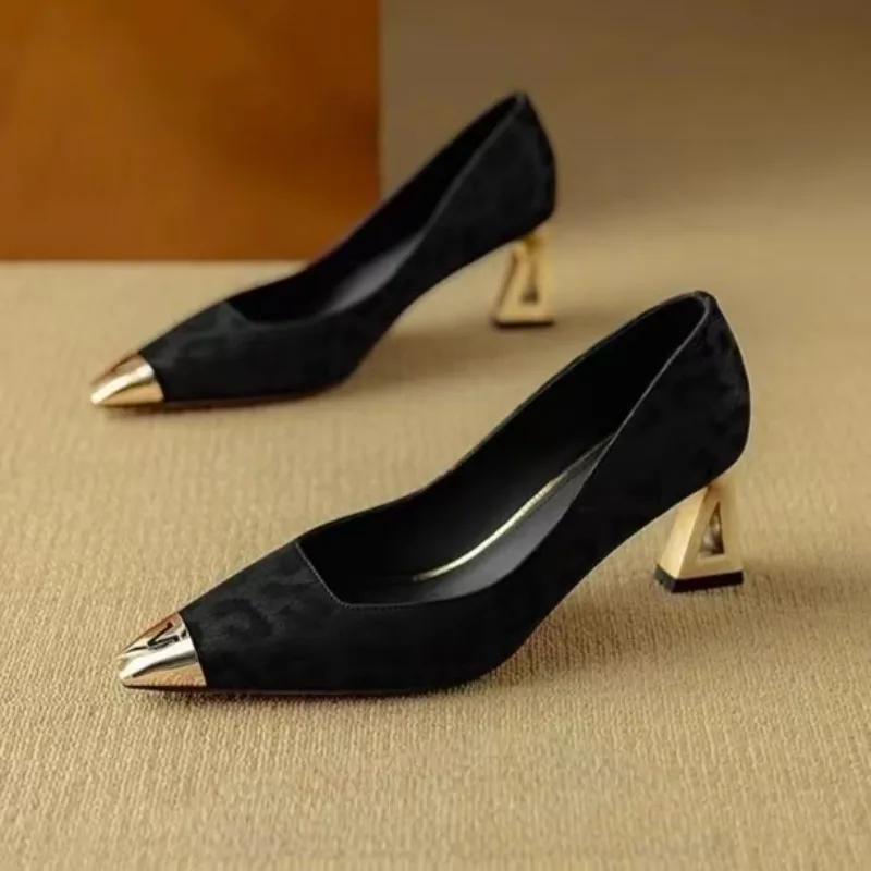 Brand Designer Luxury High Heels Women's Small Square Head Elegant Party Shoes Spring/Summer Daily High Heels
Brand Designer Luxury High Heels Women's Small Square Head Elegant Party Shoes Spring/Summer Daily High Heels