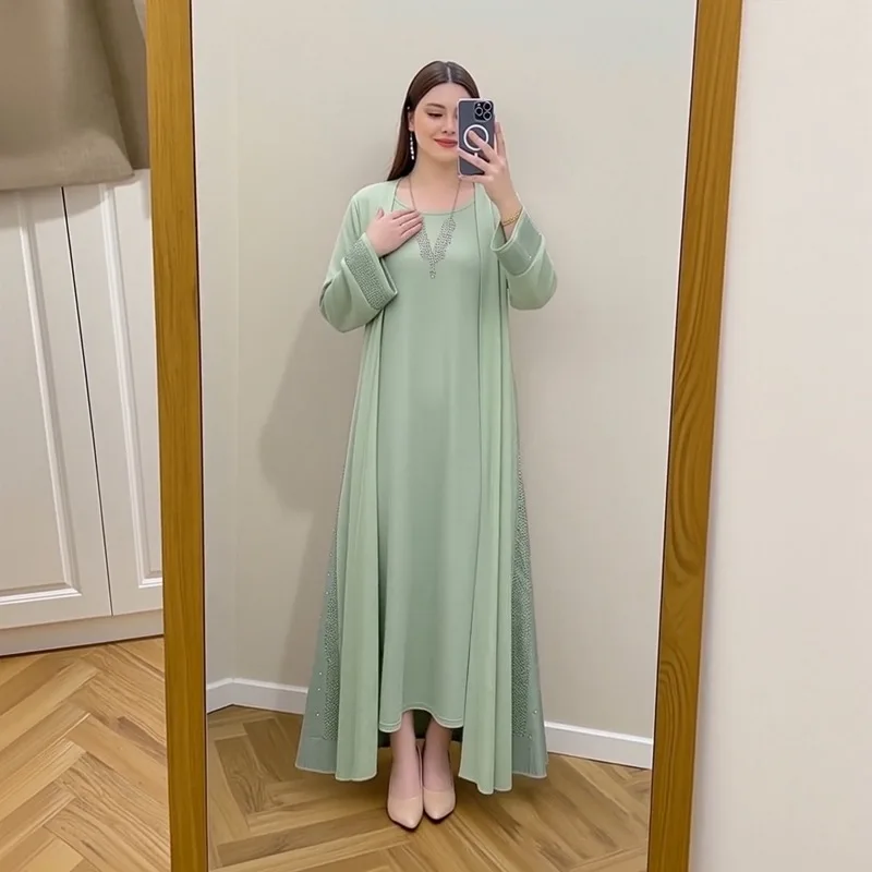 Abayas for Women Dubai Luxury African Muslim Fashion Evening Party Dresses Kaftan Boubou Robe Djellaba Femme Africa Clothing
Abayas for Women Dubai Luxury African Muslim Fashion Evening Party Dresses Kaftan Boubou Robe Djellaba Femme Africa Clothing