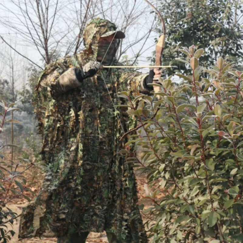 Camo 3D Leaf Hunting Poncho Camouflage Clothing Camping Birdwatching Hunting Photography CS Woodland Outdoor Ghillie Suit Sniper
Camo 3D Leaf Hunting Poncho Camouflage Clothing Camping Birdwatching Hunting Photography CS Woodland Outdoor Ghillie Suit Sniper