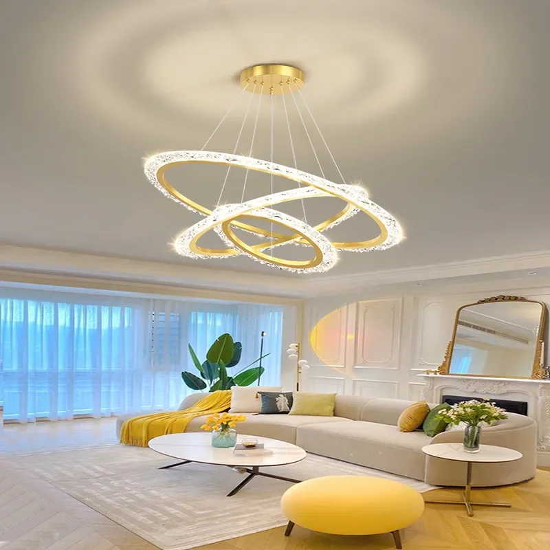Nordic LDE Chandelier Used In Living Room Dining Room Bedroom Kitchen Light Luxury Style Ring Ceiling Chandelier Decoration Home
Nordic LDE Chandelier Used In Living Room Dining Room Bedroom Kitchen Light Luxury Style Ring Ceiling Chandelier Decoration Home