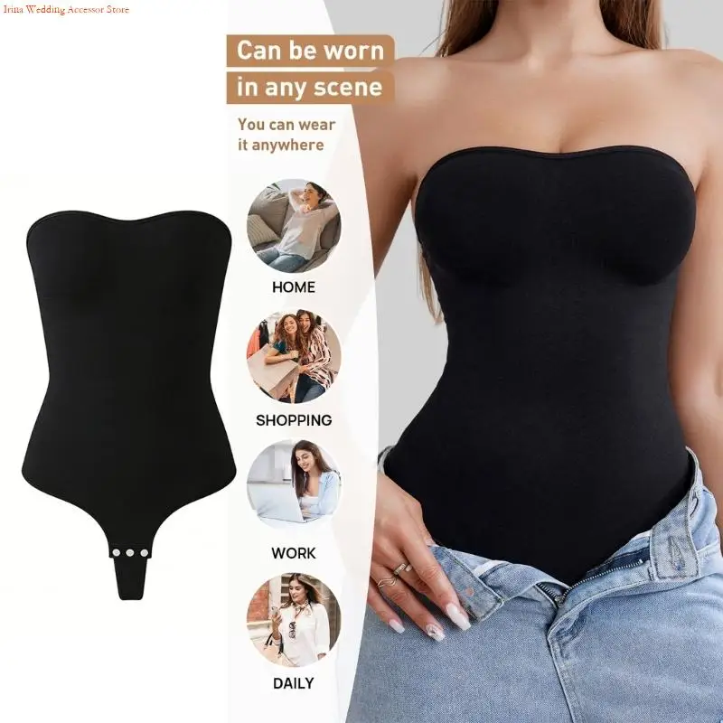 G92D Strapless Body Shaper Tummy Controlled for Women Girls Thong Seamlessly Body Suit Shapewear For Any Occasion
G92D Strapless Body Shaper Tummy Controlled for Women Girls Thong Seamlessly Body Suit Shapewear For Any Occasion