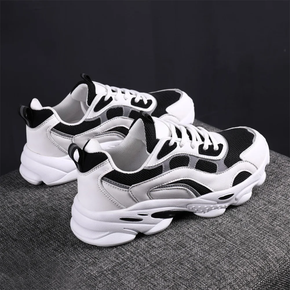 Women Chunky Sneakers Lace-Up Dad Shoes Platform Tennis Shoes Breathable Comfortable Sneakers for Indoor Outdoor
Women Chunky Sneakers Lace-Up Dad Shoes Platform Tennis Shoes Breathable Comfortable Sneakers for Indoor Outdoor