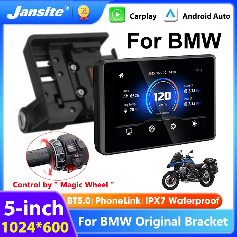 For BMW Motorcycle GPS Navigation Wireless CarPlay Android Auto IPX7 Waterproof For BMW R1200GS R1250GS F800 F900 S1000XR
For BMW Motorcycle GPS Navigation Wireless CarPlay Android Auto IPX7 Waterproof For BMW R1200GS R1250GS F800 F900 S1000XR