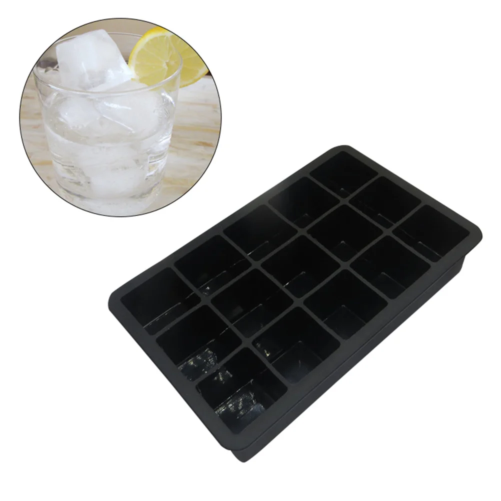 15-Cavity Silicone Ice Cube Molds with Lid Freezer Tray for Whiskey Cocktail Ice Maker BPA- Mold Storage Tray
15-Cavity Silicone Ice Cube Molds with Lid Freezer Tray for Whiskey Cocktail Ice Maker BPA- Mold Storage Tray