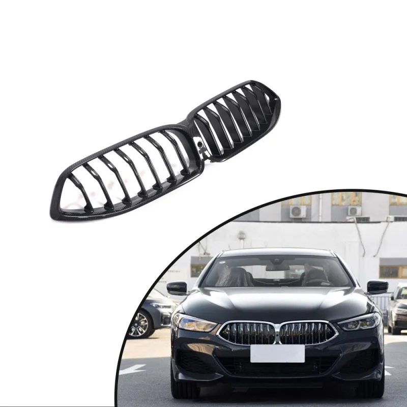 Передняя сменная углеродная решетка Prepreg для BMW 8 серии G14 G15 G16 2019-2022 годов, Высококачественная запчасть для кузова автомобиля
Передняя сменная углеродная решетка Prepreg для BMW 8 серии G14 G15 G16 2019-2022 годов, Высококачественная запчасть для кузова автомобиля
