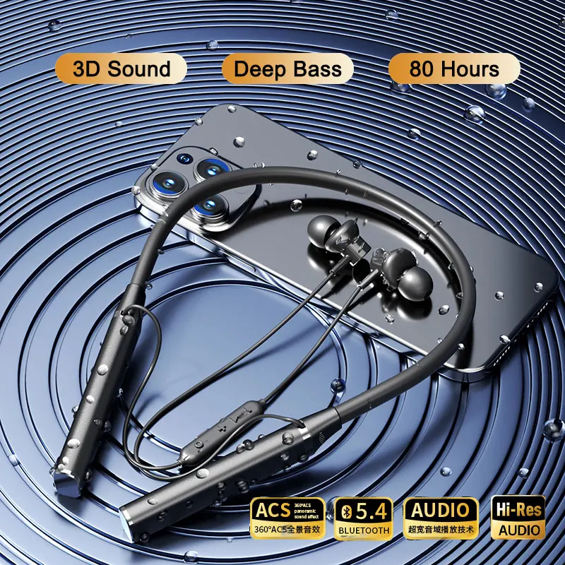 EARDECO HIFI Sound Wireless Headphones In-ear Bass 5.4 Bluetooth Headphone Noise Reduction Neckband Earphones Sport Outdoor
EARDECO HIFI Sound Wireless Headphones In-ear Bass 5.4 Bluetooth Headphone Noise Reduction Neckband Earphones Sport Outdoor