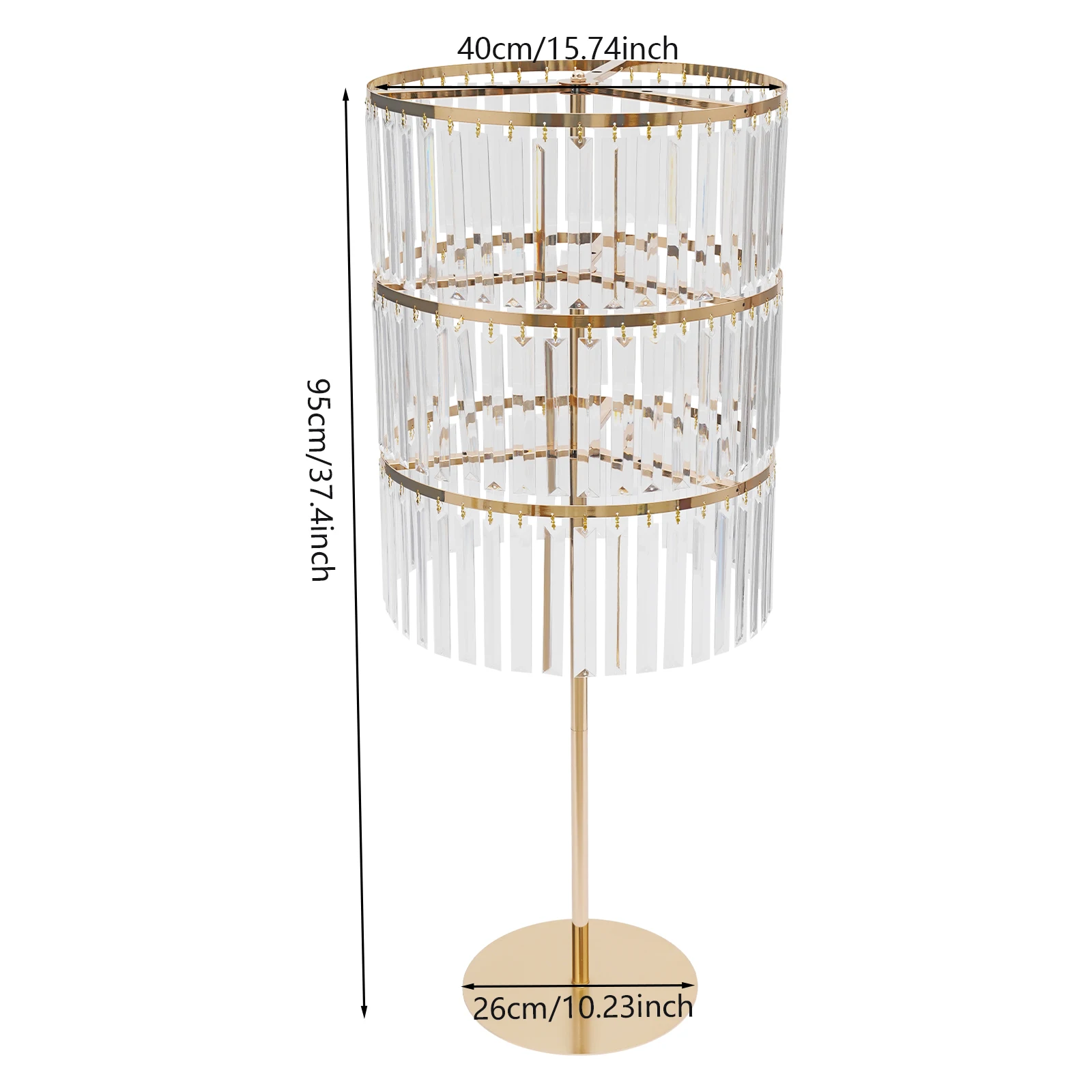 Set of 2 3-tier Modern Flower Stand, Flower Stand With Pendants, Elegant Flower Stand for Party Weddings
Set of 2 3-tier Modern Flower Stand, Flower Stand With Pendants, Elegant Flower Stand for Party Weddings