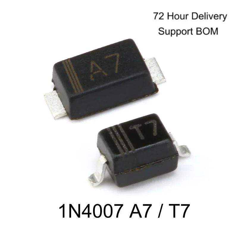 100PCS-SMD Diode 1N4007W SOD-123FL Screen Printing A7 Rectifier Diode 1N4007WS T7 SOD-323
100PCS-SMD Diode 1N4007W SOD-123FL Screen Printing A7 Rectifier Diode 1N4007WS T7 SOD-323