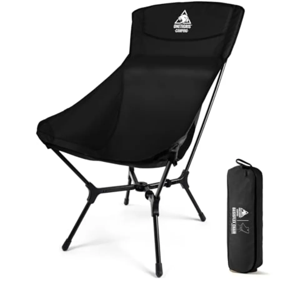 OasisFlex Camping Chair, High Back Folding Chair with Carry Bag, Great for Camping, Beach, Picnic, Park, Lawn, Sports and Outdo
OasisFlex Camping Chair, High Back Folding Chair with Carry Bag, Great for Camping, Beach, Picnic, Park, Lawn, Sports and Outdo