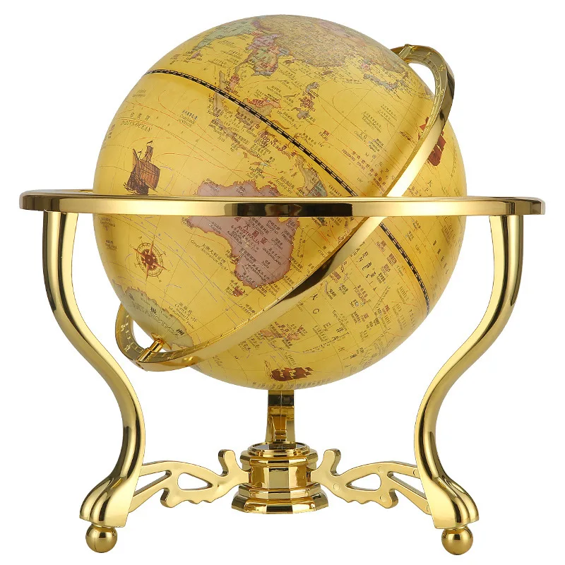 Vintage study office desktop ornament handicraft globe sand table
Vintage study office desktop ornament handicraft globe sand table