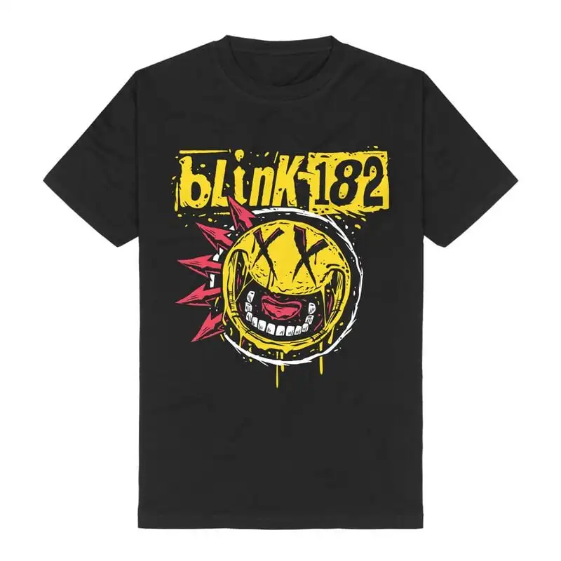 Новая модель 2022 года, футболка Punk Blink 182, летняя хлопковая мужская и женская футболка с периферийным узором и принтом, короткая све
Новая модель 2022 года, футболка Punk Blink 182, летняя хлопковая мужская и женская футболка с периферийным узором и принтом, короткая све