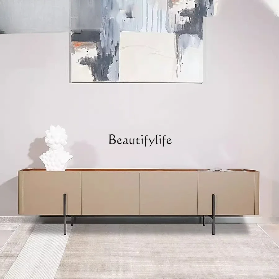 ls 42Italian minimalist solid wood TV cabinet modern minimalist saddle leather custom floor cabinet
ls 42Italian minimalist solid wood TV cabinet modern minimalist saddle leather custom floor cabinet