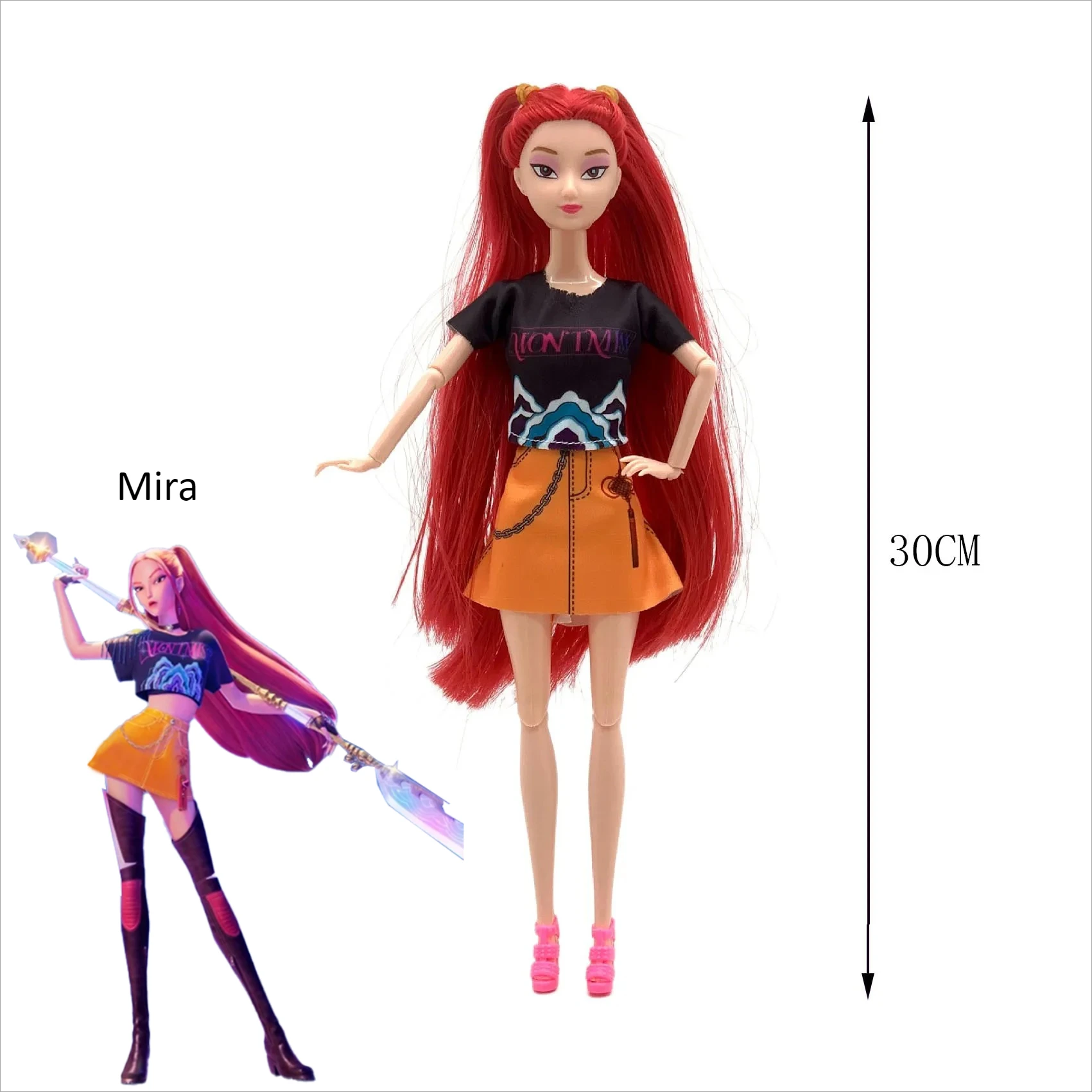 Kpop Охотники на демонов 30 см Кукла-игрушка Руми Мила Зои Экшн-кукла Игрушка для девочек Пластиковая детская игрушка «сделай сам» для девочек на Хэллоуин Подарок на день рождения
Kpop Охотники на демонов 30 см Кукла-игрушка Руми Мила Зои Экшн-кукла Игрушка для девочек Пластиковая детская игрушка «сделай сам» для девочек на Хэллоуин Подарок на день рождения