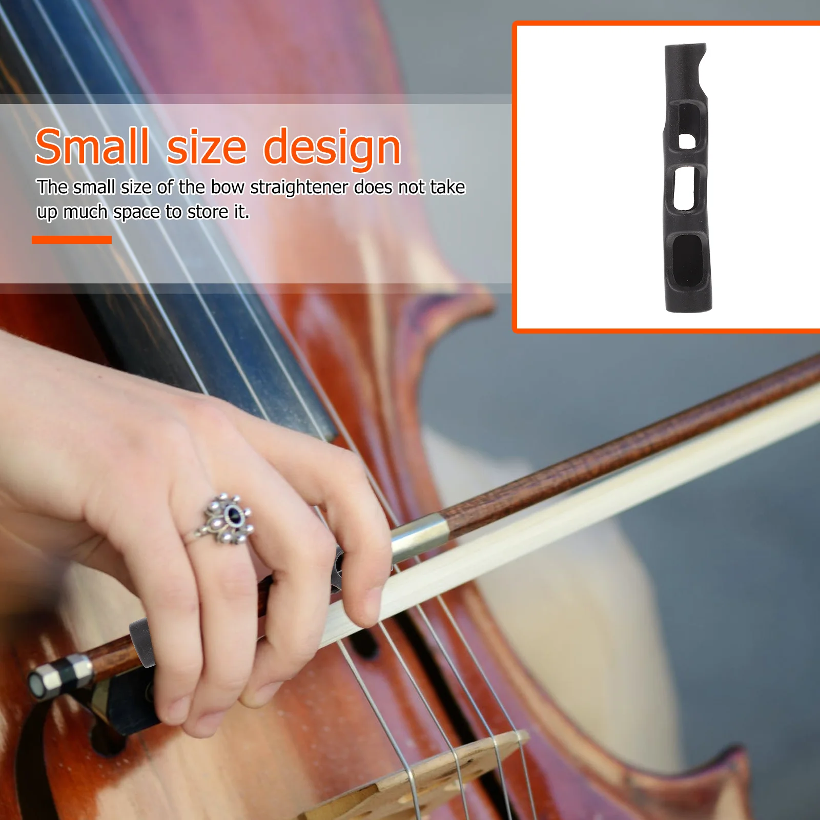 Violin Accessory Bow Straightener Posture Correct Tool Rubber Made Durable Practical Scientific Design Beginners Friendly 
Violin Accessory Bow Straightener Posture Correct Tool Rubber Made Durable Practical Scientific Design Beginners Friendly