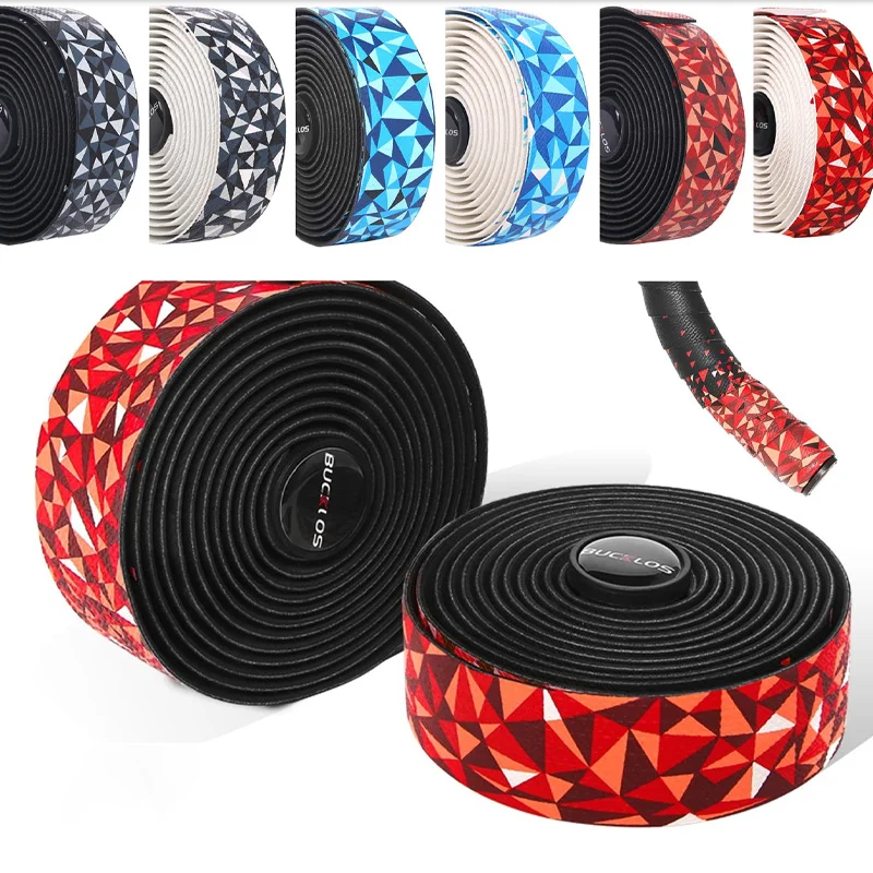 BUCKLOS Bicycle Handlebar Tape PU EVA Bent Gradient Cycling Road Bike Tapes Racing Comefortable Non-Slip Mountain Bike Bar Tape
BUCKLOS Bicycle Handlebar Tape PU EVA Bent Gradient Cycling Road Bike Tapes Racing Comefortable Non-Slip Mountain Bike Bar Tape