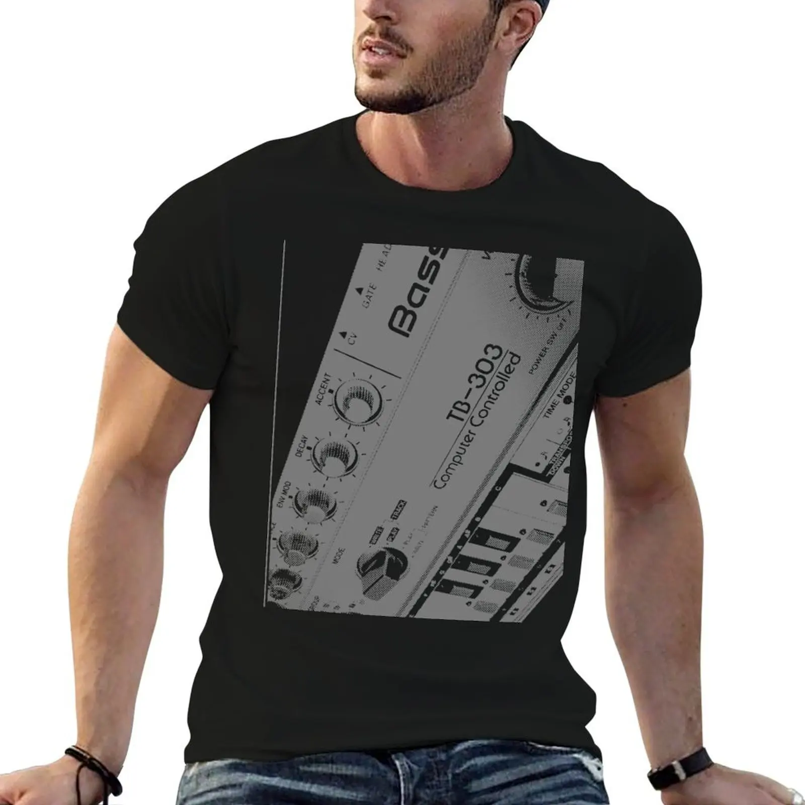 Tb303 bassline synthesizer T-Shirt man t shirts cotton man t shirt cotton high quality man t shirt summer T-shirt
Tb303 bassline synthesizer T-Shirt man t shirts cotton man t shirt cotton high quality man t shirt summer T-shirt