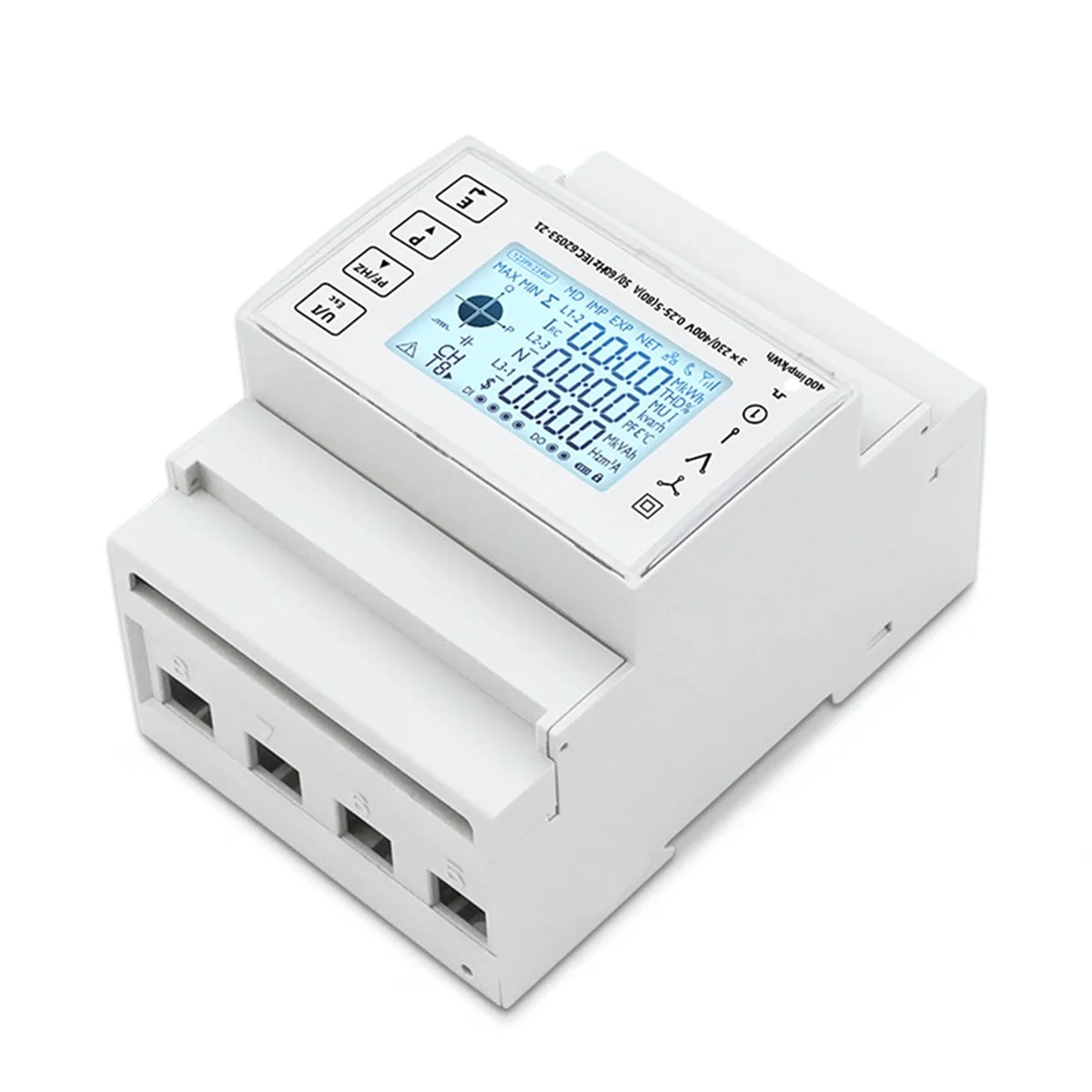 COMEE TAC4300 Цифровой ваттметр Энергия Электричество Измеритель потребления электроэнергии Вольтметр Modbus RS485 Направляющий электрический счетчик
COMEE TAC4300 Цифровой ваттметр Энергия Электричество Измеритель потребления электроэнергии Вольтметр Modbus RS485 Направляющий электрический счетчик