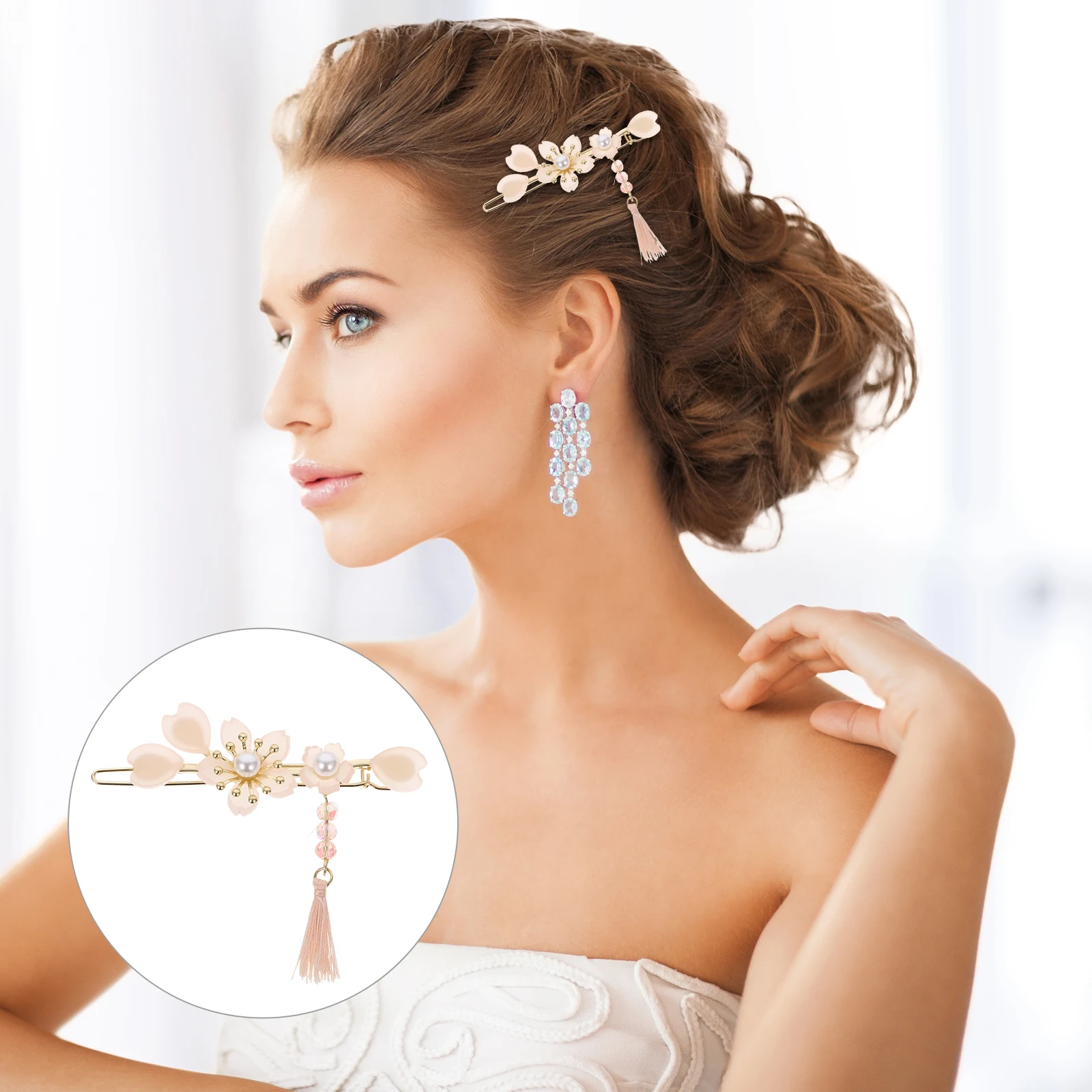 2pcs Pearl Clip Alloy Strong Hold Elegant Design Women Girl Fashion Hairpin Fresh Hair Clips Fashion Hair Clips Barrettes
2pcs Pearl Clip Alloy Strong Hold Elegant Design Women Girl Fashion Hairpin Fresh Hair Clips Fashion Hair Clips Barrettes