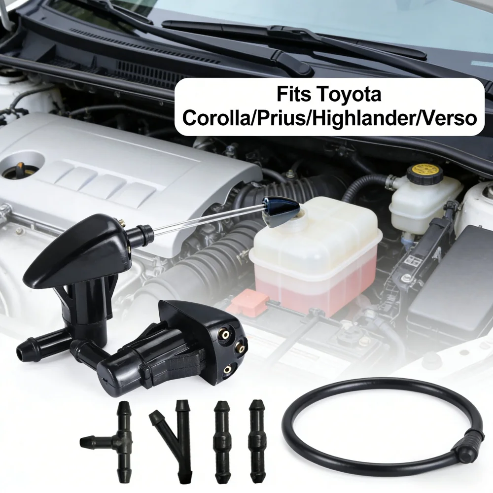 7Pcs Front Windshield WasherJet Universal Nozzle Windshield Wiper Water Spray Nozzles For Toyota Corolla Prius Highlander Verso
7Pcs Front Windshield WasherJet Universal Nozzle Windshield Wiper Water Spray Nozzles For Toyota Corolla Prius Highlander Verso
