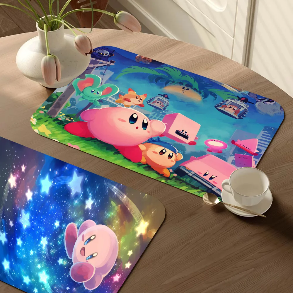 K-Kirby Kitchen Drainage Mat Retro Style Dish Drying Pads Absorbent Placemats Drainer Tableware Mats Accessories
K-Kirby Kitchen Drainage Mat Retro Style Dish Drying Pads Absorbent Placemats Drainer Tableware Mats Accessories