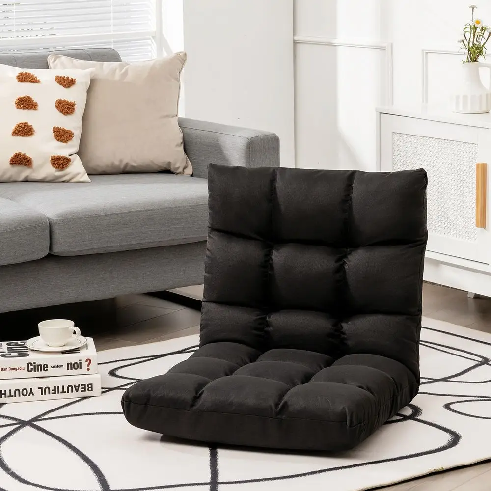 Adjustable 14Position Floor Chair Folding Lazy Gaming Sofa Lounge Chair
Adjustable 14Position Floor Chair Folding Lazy Gaming Sofa Lounge Chair