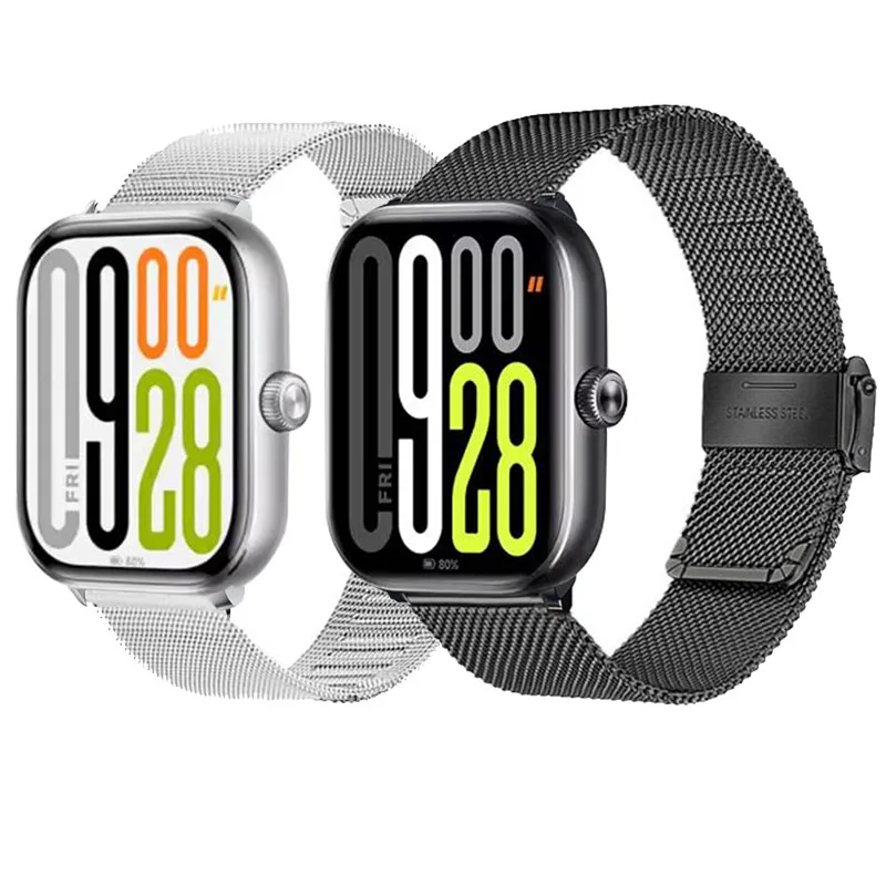 For Redmi Watch 4 Watch Bracelet Accessories Metal Band For redmi Watch 5 Milanese strap Replacement watchbands Correa
For Redmi Watch 4 Watch Bracelet Accessories Metal Band For redmi Watch 5 Milanese strap Replacement watchbands Correa