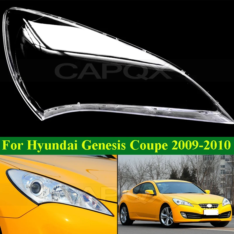 Крышка передней фары CAPQX для Hyundai Genesis Coupe 2009-2010, прозрачная крышка для передней фары
Крышка передней фары CAPQX для Hyundai Genesis Coupe 2009-2010, прозрачная крышка для передней фары