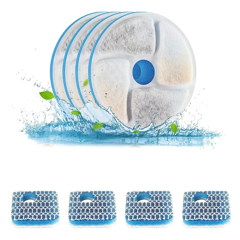 AA01-Cat Water Fountain Replacement Filters Pet Water Fountain Replacement Filter Suitable For 74Oz/2.2L Automatic
AA01-Cat Water Fountain Replacement Filters Pet Water Fountain Replacement Filter Suitable For 74Oz/2.2L Automatic