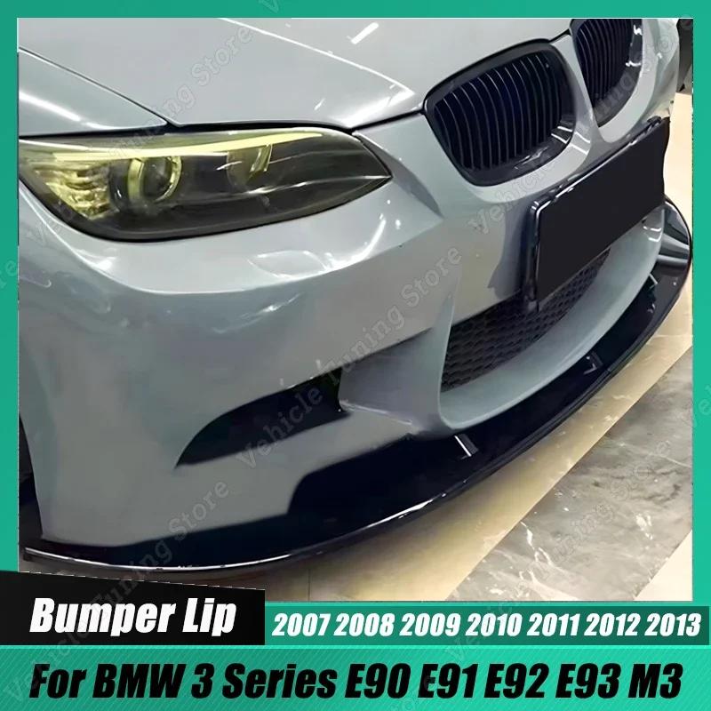 For BMW 3 Series E90 E91 E92 E93 M3 2007-2013 Gloss Black Car Front Bumper Lips Splitter Spoiler Diffuser Body Kits Guard Cover
For BMW 3 Series E90 E91 E92 E93 M3 2007-2013 Gloss Black Car Front Bumper Lips Splitter Spoiler Diffuser Body Kits Guard Cover