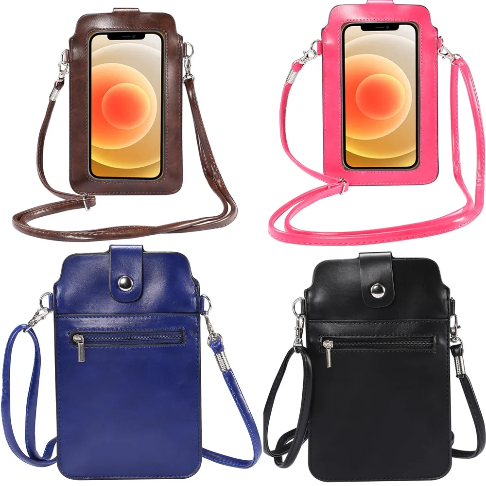 Touch Screen Phone Pouch Child Bag For iPhone 15 14 13 12 11 Pro Max Pu Shoulder Strap Cover For Samsung S23 S22 S21 Ultra Case
Touch Screen Phone Pouch Child Bag For iPhone 15 14 13 12 11 Pro Max Pu Shoulder Strap Cover For Samsung S23 S22 S21 Ultra Case
