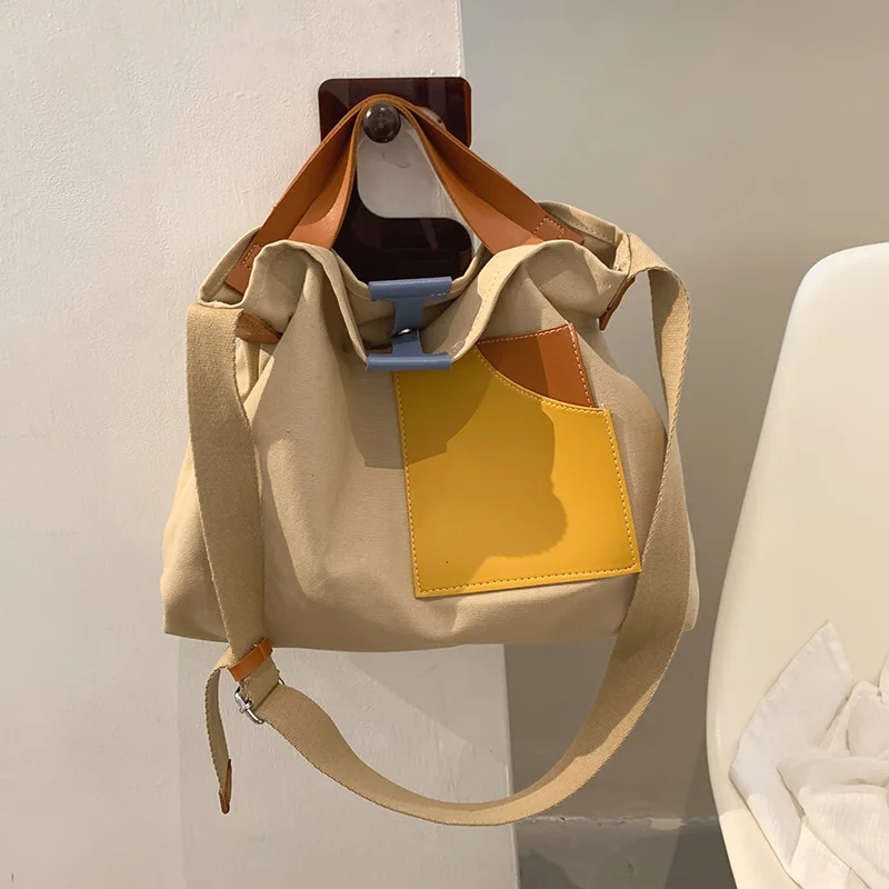 Women Canvas Tote Bag Designer Ladies Casual Handbag Shoulder Bag Large Capacity CrossBody Bag Ladies Messenger Bag Beach Bags
Women Canvas Tote Bag Designer Ladies Casual Handbag Shoulder Bag Large Capacity CrossBody Bag Ladies Messenger Bag Beach Bags