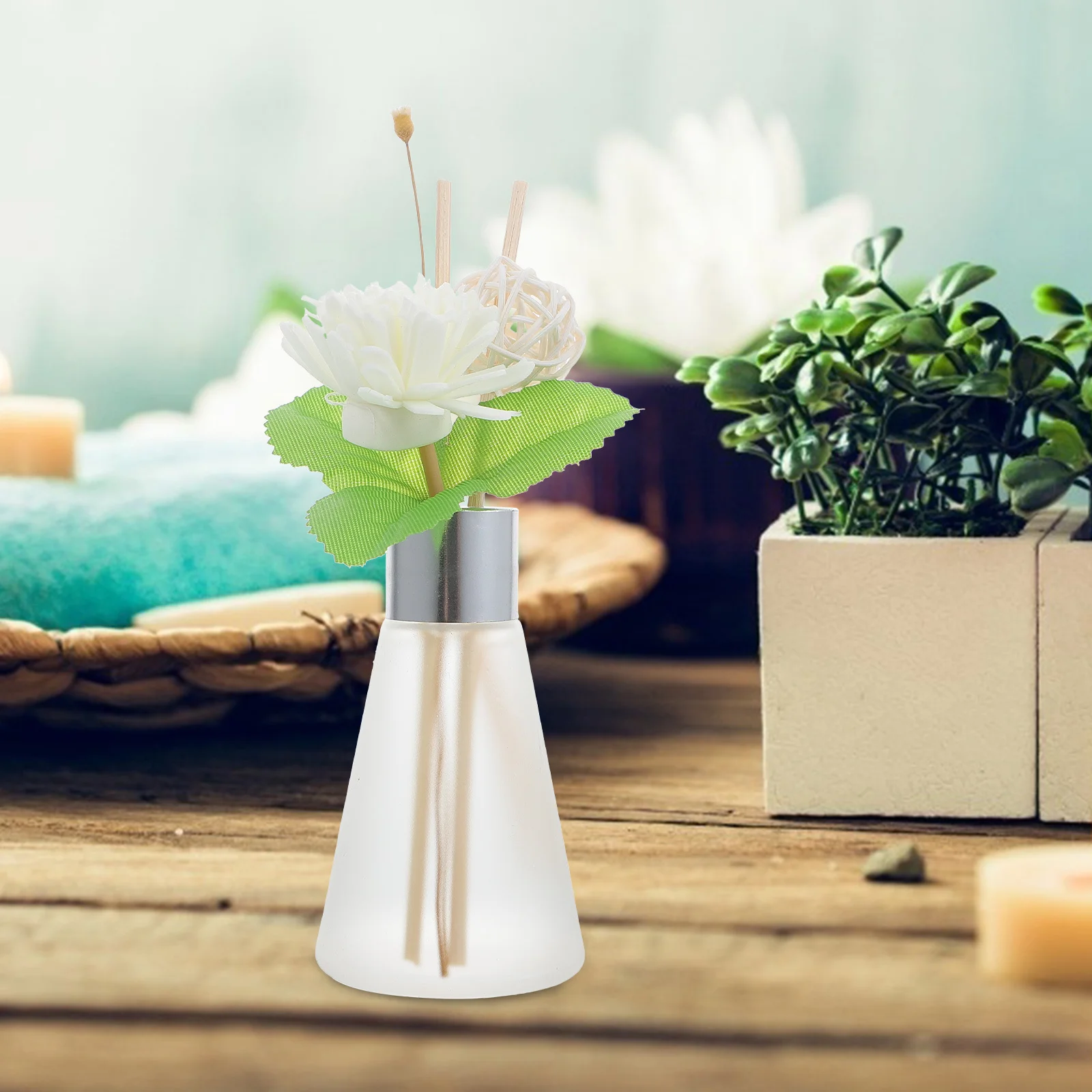 3Pcs Glass Essential Oil Diffuser Bottle with Dried Flower Rattan for Aromatherapy Spa Meditation Glass Diffuser Bottle
3Pcs Glass Essential Oil Diffuser Bottle with Dried Flower Rattan for Aromatherapy Spa Meditation Glass Diffuser Bottle