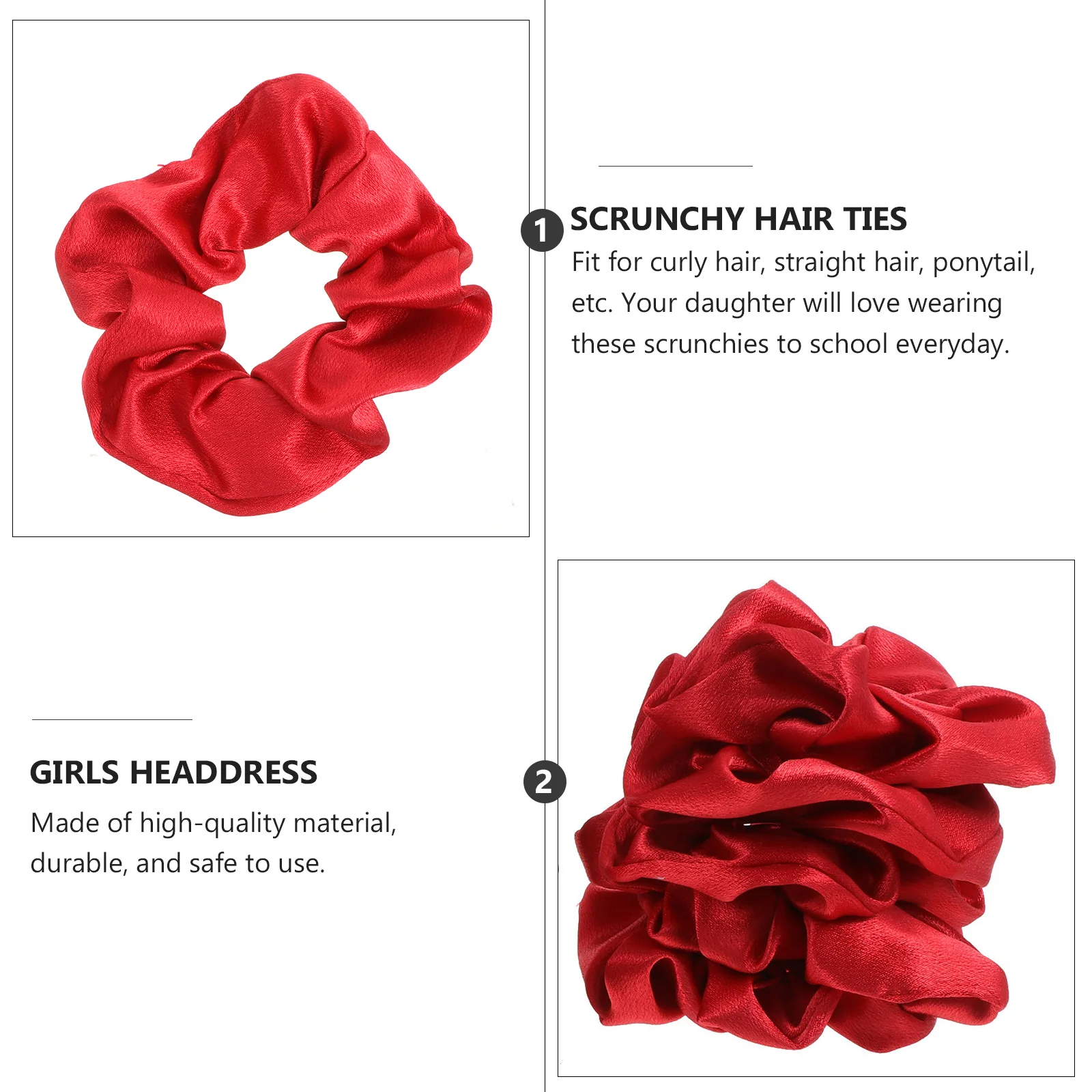 10pcs Christmas Scrunchies Elastic Silk Hair Accessories Ponytails Holders Ponytail Holders Wristband Gifts
10pcs Christmas Scrunchies Elastic Silk Hair Accessories Ponytails Holders Ponytail Holders Wristband Gifts