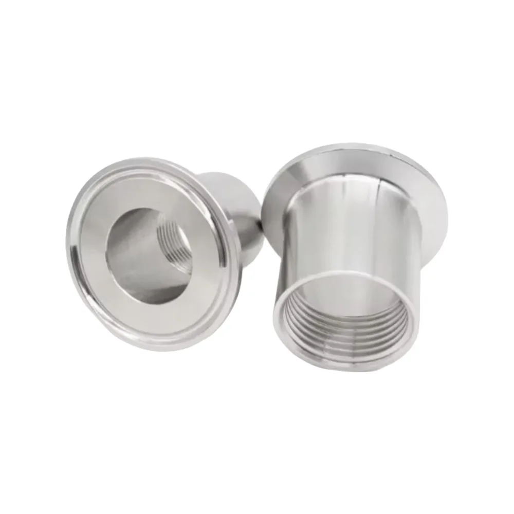 SS304 Sanitary Grade Stainless Steel Tri-Clamp Ferrule Adapter With Bspt Internal Thread 1/2"-2" (Dn8-Dn50)
SS304 Sanitary Grade Stainless Steel Tri-Clamp Ferrule Adapter With Bspt Internal Thread 1/2"-2" (Dn8-Dn50)