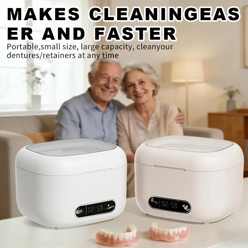 3-Mode Portable Denture & Retainer Cleaner, 360° Deep Cleaning for Jewelry Braces Watch Bands, Multi-Functional
3-Mode Portable Denture & Retainer Cleaner, 360° Deep Cleaning for Jewelry Braces Watch Bands, Multi-Functional