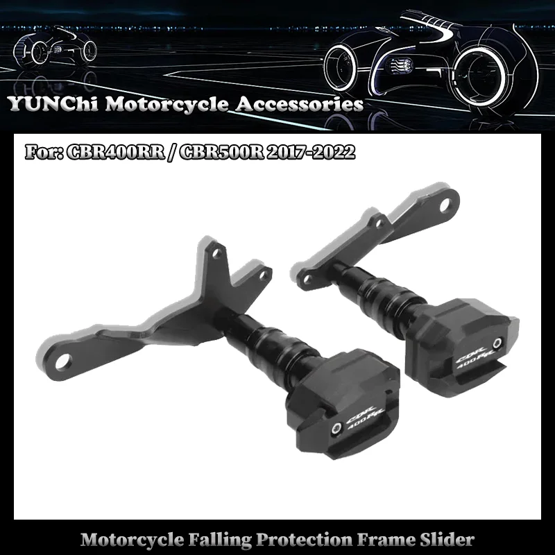 Motorcycle Falling Protection Frame Slider Fairing Guard Crash Protector For HONDA CBR400RR / CBR500R 2017-2022
Motorcycle Falling Protection Frame Slider Fairing Guard Crash Protector For HONDA CBR400RR / CBR500R 2017-2022