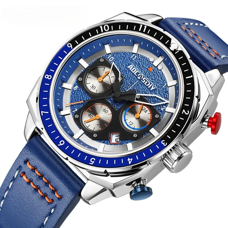 Stylish Men’s Multifunction QuartzWatch Oversized Dial Sport Design with Luminous Hands Waterproof Build and 3-Eye 6-Hand Layout
Stylish Men’s Multifunction QuartzWatch Oversized Dial Sport Design with Luminous Hands Waterproof Build and 3-Eye 6-Hand Layout