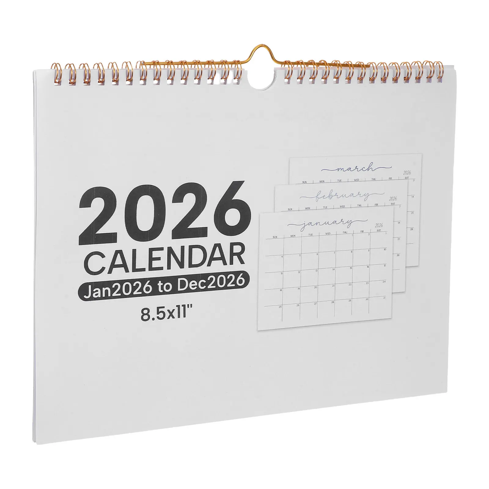2026 Wall Calendar Horizontal Spiral Bound Full Year Planner Ample Date Space for Tracking Appointments Reminders Daily Tasks
2026 Wall Calendar Horizontal Spiral Bound Full Year Planner Ample Date Space for Tracking Appointments Reminders Daily Tasks
