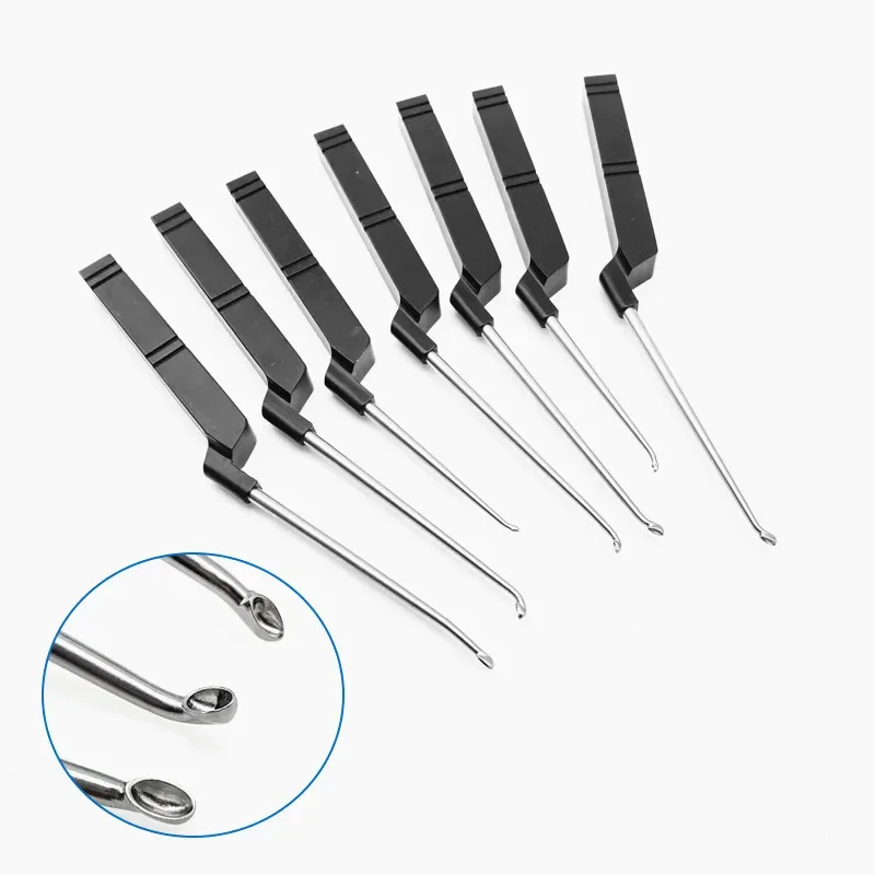 Bone Curette stainless Steel 3 Type tip Black aluminum handle Veterinary Orthotic surgery Instruments
Bone Curette stainless Steel 3 Type tip Black aluminum handle Veterinary Orthotic surgery Instruments