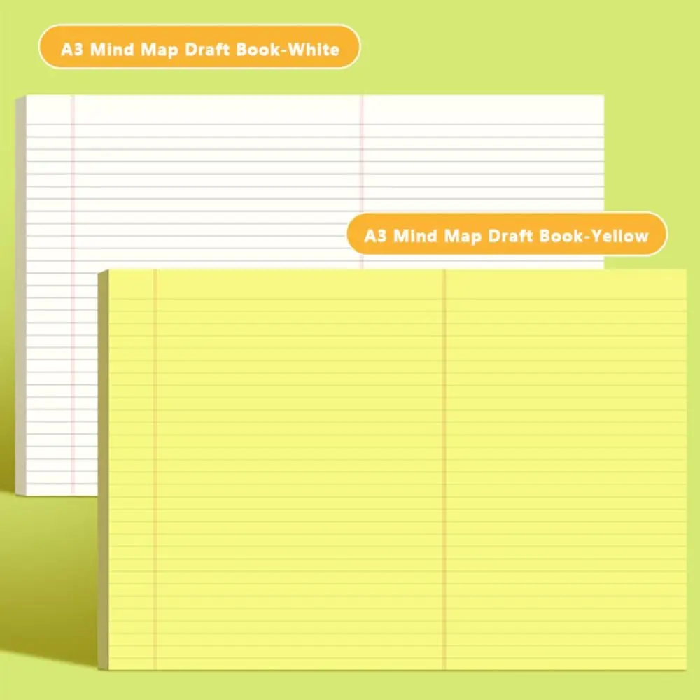 Simplicity A3 A3 Notebook Tearable Mind Map Planning Notepad Students Writing Memo Pads School Office
Simplicity A3 A3 Notebook Tearable Mind Map Planning Notepad Students Writing Memo Pads School Office