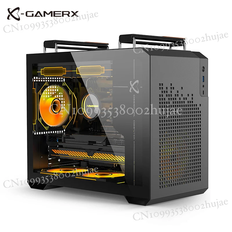 Unknown Player X300 Portable Mini ITX/Matx Glass Side Transparent 240mm Water Cooling Desktop PC Case
Unknown Player X300 Portable Mini ITX/Matx Glass Side Transparent 240mm Water Cooling Desktop PC Case