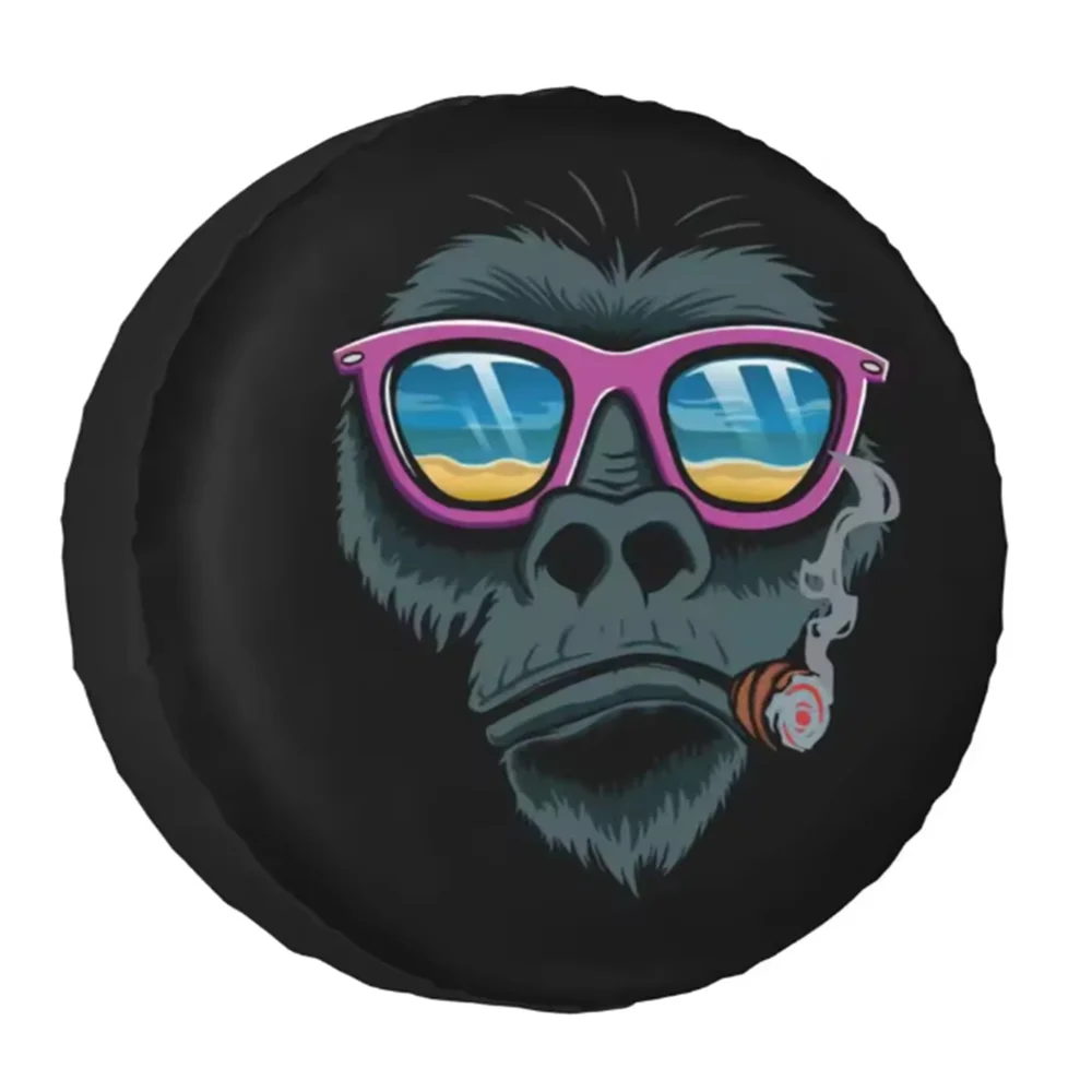 1Pcs Car PU Leather Spare Tire Cover Monkey Smoking Mountain Lion Orangutan Bear Fit For Hummer Jeep Land Rover Wheel Protectors
1Pcs Car PU Leather Spare Tire Cover Monkey Smoking Mountain Lion Orangutan Bear Fit For Hummer Jeep Land Rover Wheel Protectors
