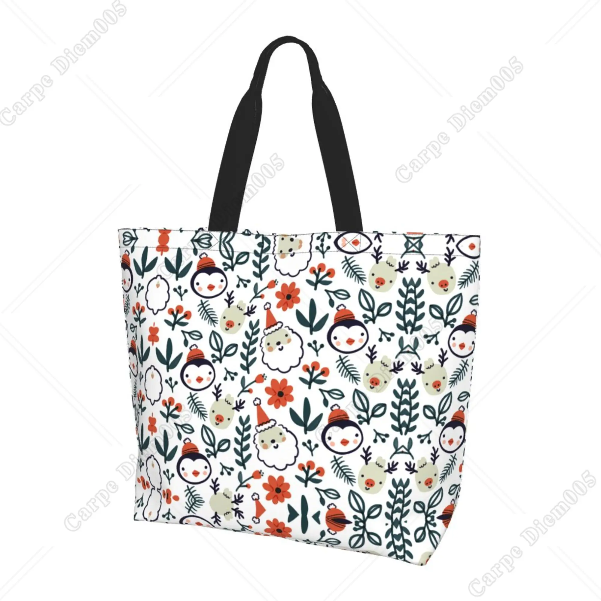 Christmas Santa and Penguin Shopping Bag for Women Tote Bag Shoulder Bag Reusable Handbag for Shopping Work Travel Xmas Gift
Christmas Santa and Penguin Shopping Bag for Women Tote Bag Shoulder Bag Reusable Handbag for Shopping Work Travel Xmas Gift