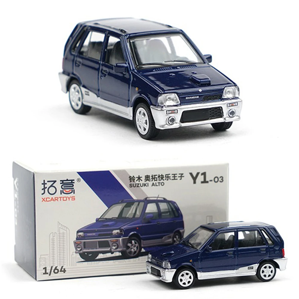 Миниатюрная модель автомобиля XCARTOYS 1/64, литая под давлением, Suzuki Alto Happy Prince Blue, реалистичная, для декора и коллекции
Миниатюрная модель автомобиля XCARTOYS 1/64, литая под давлением, Suzuki Alto Happy Prince Blue, реалистичная, для декора и коллекции