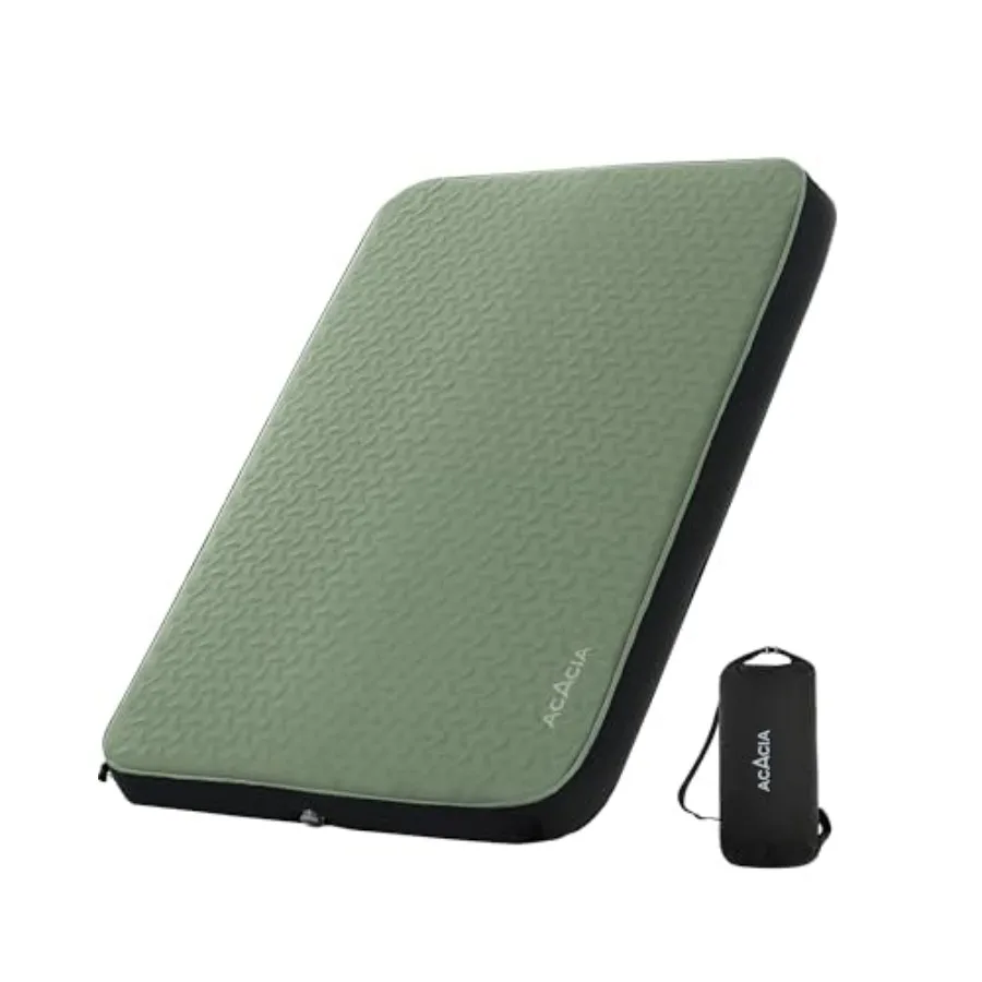 4" Thick Self Inflating Sleeping Pad with Foam Innovative Y-Shaped Telescopic Structure Ultraportable Camping Air Mattress with
4" Thick Self Inflating Sleeping Pad with Foam Innovative Y-Shaped Telescopic Structure Ultraportable Camping Air Mattress with