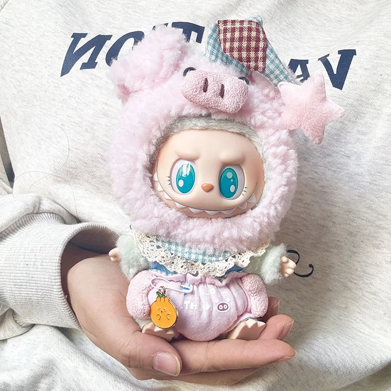 Cute Mini Plush Doll'S Clothes DIY Accessories Gifts 17cm Labubu I II Idol Dolls Korea Kpop Exo Idol Dolls Overalls Clothing
Cute Mini Plush Doll'S Clothes DIY Accessories Gifts 17cm Labubu I II Idol Dolls Korea Kpop Exo Idol Dolls Overalls Clothing