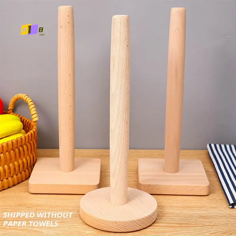 A08F-кухонный деревянный рулонный держатель для бумажных полотенец, вертикальная подставка для бумажных полотенец для ванной комнаты, одноразовые аксессуары для хранения бумажных полотенец 
A08F-кухонный деревянный рулонный держатель для бумажных полотенец, вертикальная подставка для бумажных полотенец для ванной комнаты, одноразовые аксессуары для хранения бумажных полотенец