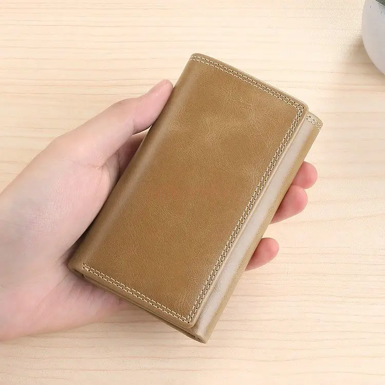1pcs Men's leather keybag new multifunctional top layer cowhide keybag women's soft leather coin purse compact
1pcs Men's leather keybag new multifunctional top layer cowhide keybag women's soft leather coin purse compact
