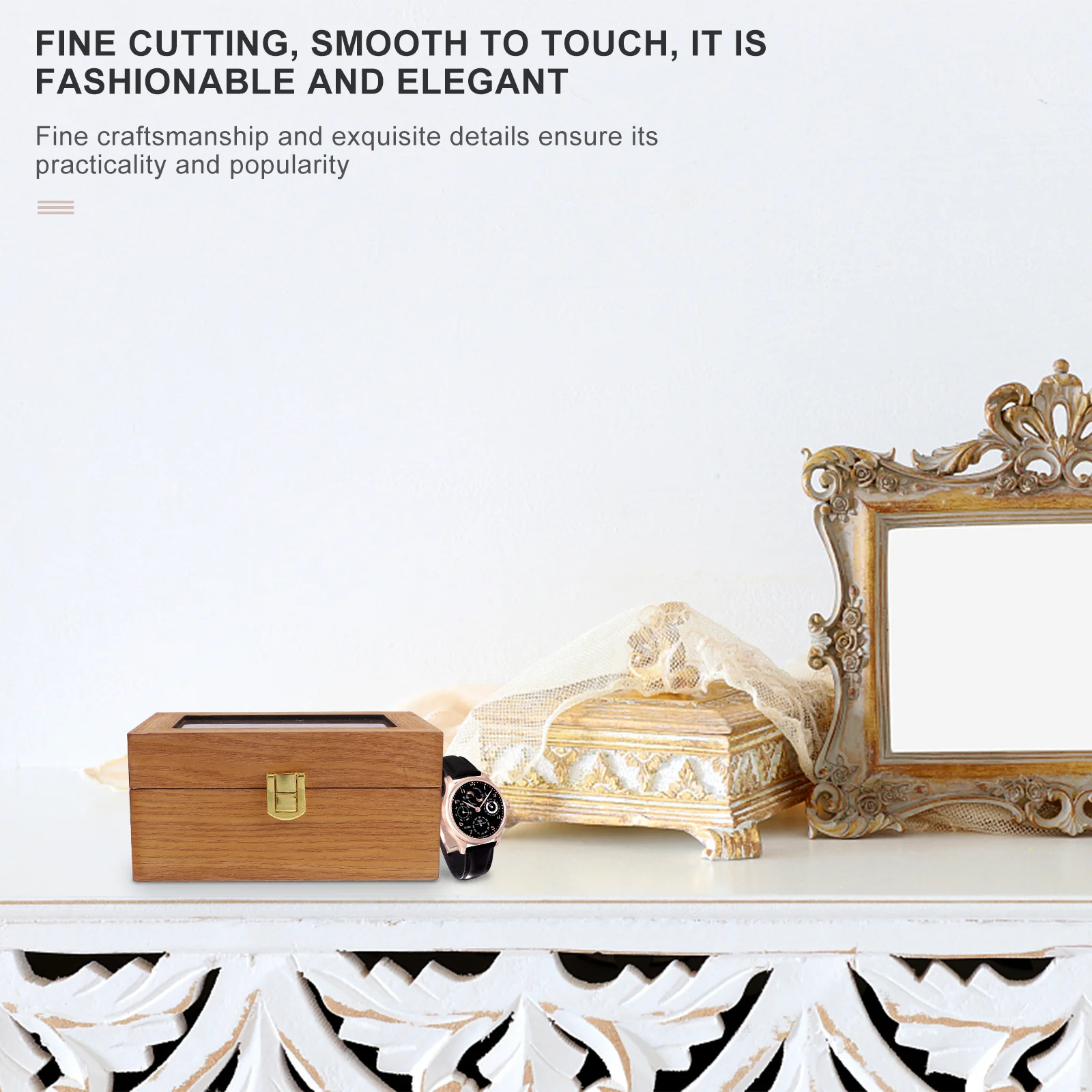 1Pcs Watch Display Box 3 Slots Organizer High-Quality Material Clear Glass Window Scratch Gift Container
1Pcs Watch Display Box 3 Slots Organizer High-Quality Material Clear Glass Window Scratch Gift Container