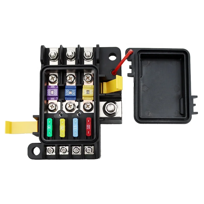 Blue Sea Auto 32VDC Power Distribution Module 7 Circuit 3 MIDI FUSE & 4 AUTO BLADE FUSE BOX
Blue Sea Auto 32VDC Power Distribution Module 7 Circuit 3 MIDI FUSE & 4 AUTO BLADE FUSE BOX